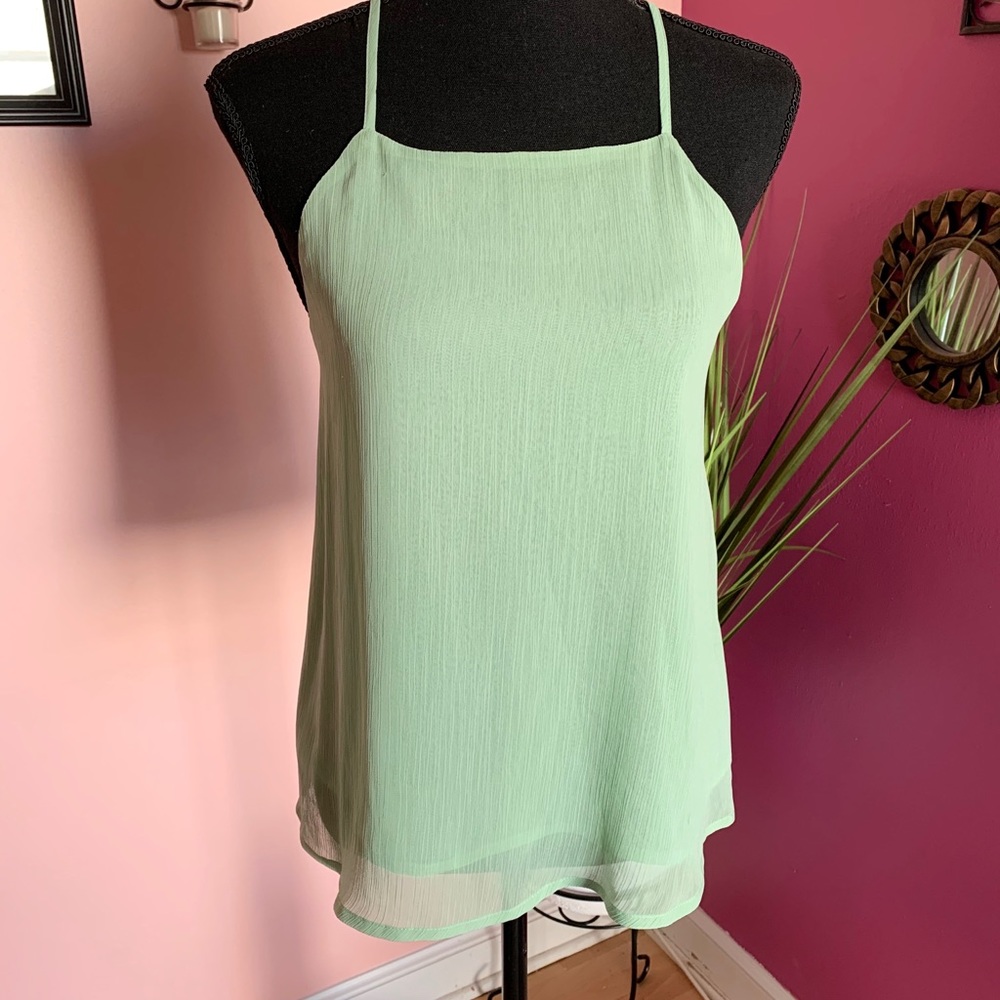 Papaya: Green blouse